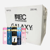 Box of 96 Pieces | Galaxy Plus Concept Body Spray for Men/Women 200ml Wholesale