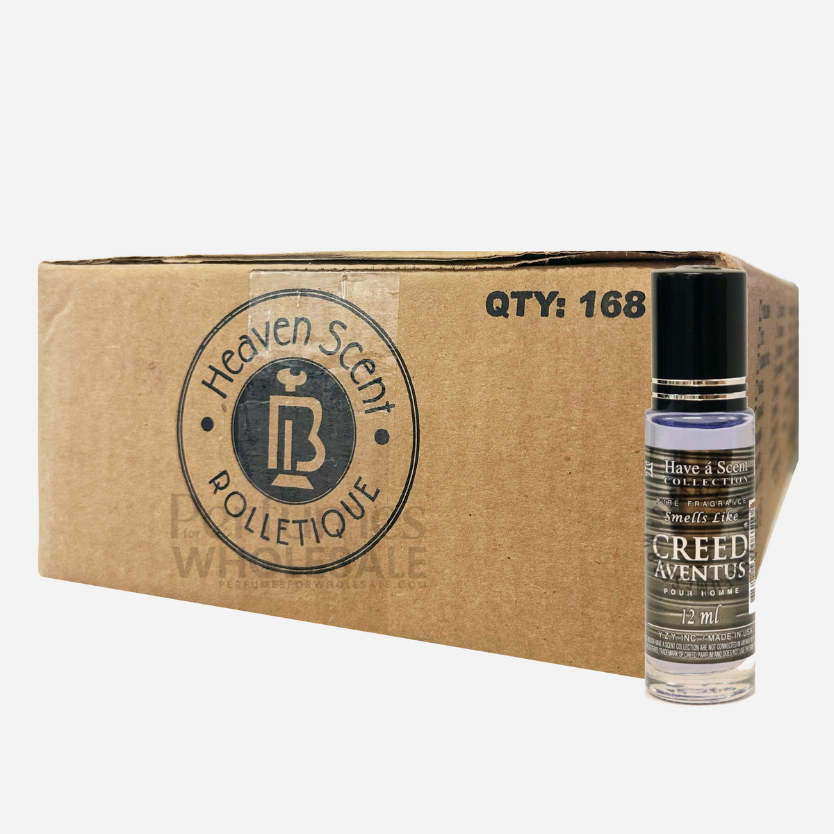 Box of 168 Pieces | Have a Scent Collection Wholesale "Creed" Roll On Oils 12ml
