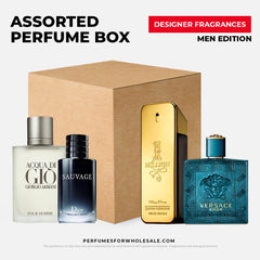 BOX | Wholesale Assorted Designer Perfume Box for Men (12 Pieces)